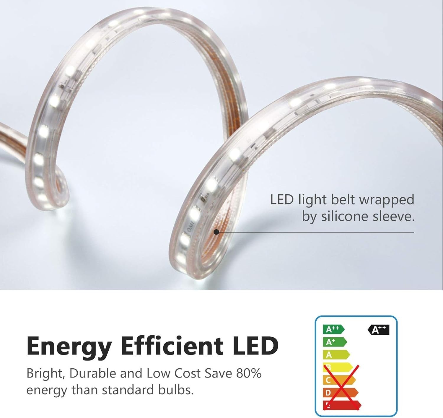 LED Bathroom Mirror 80x60cm Backlit Demister Shaver Socket Touch Sensor