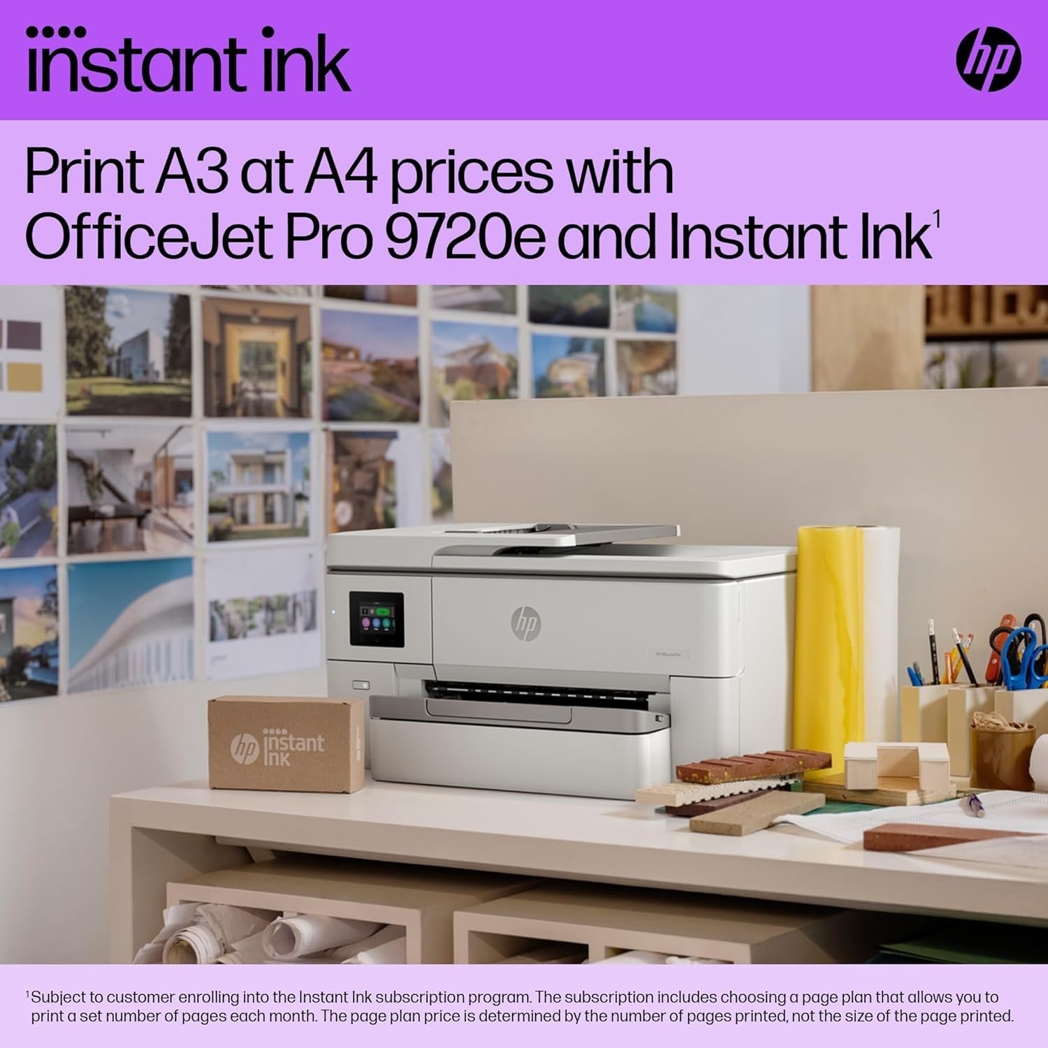 Wide Format Colour All-in-One Printer Grey & White | Wireless A3