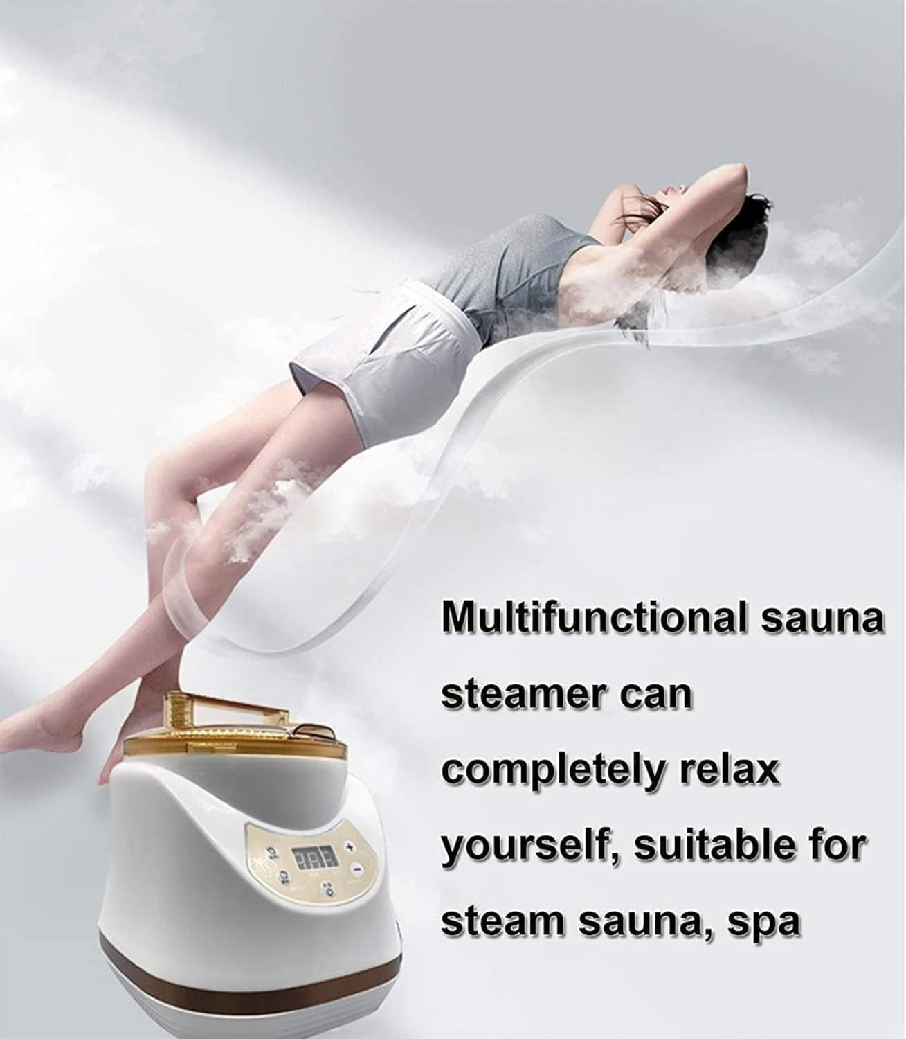 2000W 2L Portable Sauna Steam Generator w/ Remote – Home Spa & Wellness