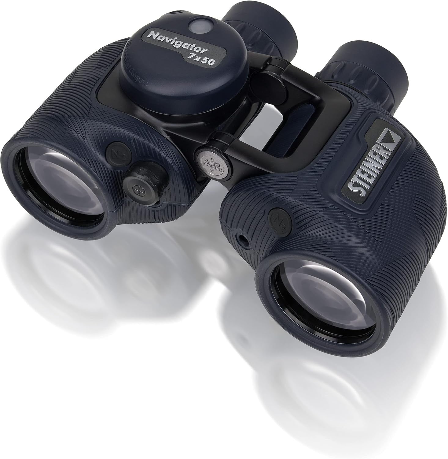 7x50 Marine Binoculars with Compass – HD Waterproof Optics, Wide View, Rugged De