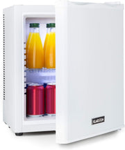 Compact 23L White Mini Fridge Tabletop Cooler for Home Office Bedroom
