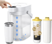 Rechargeable Water Filter Dispenser 3.5L Electric Jug Softens Water
