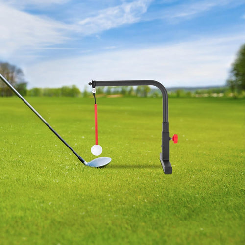 Golf Swing Trainer Bar 360° Ball Return Adjustable Practice Aid