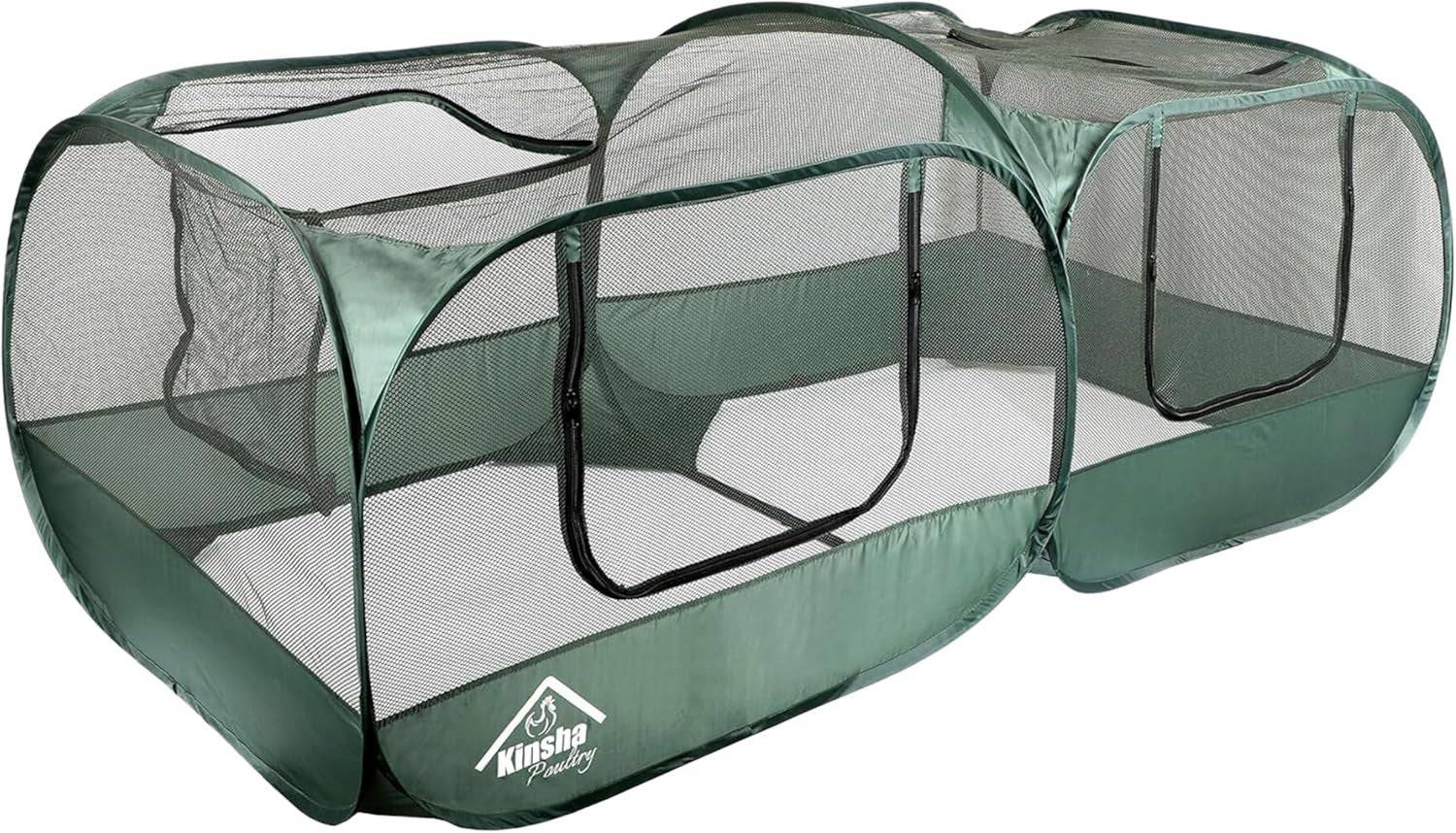 Pop Up Chicken Coop Run Portable Poultry Cage Tent