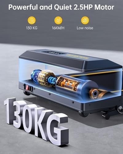 12% Incline 4in1 Folding Treadmill 16kmh Under Desk Walking Pad 130kg LED APP