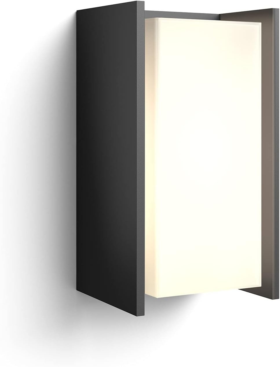 Smart Outdoor LED Wall Light with Voice Control & Motion Sensor