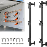 Heavy Duty Steel Trailer Tool Rack Wall Mount 3 Weed Eater Holder