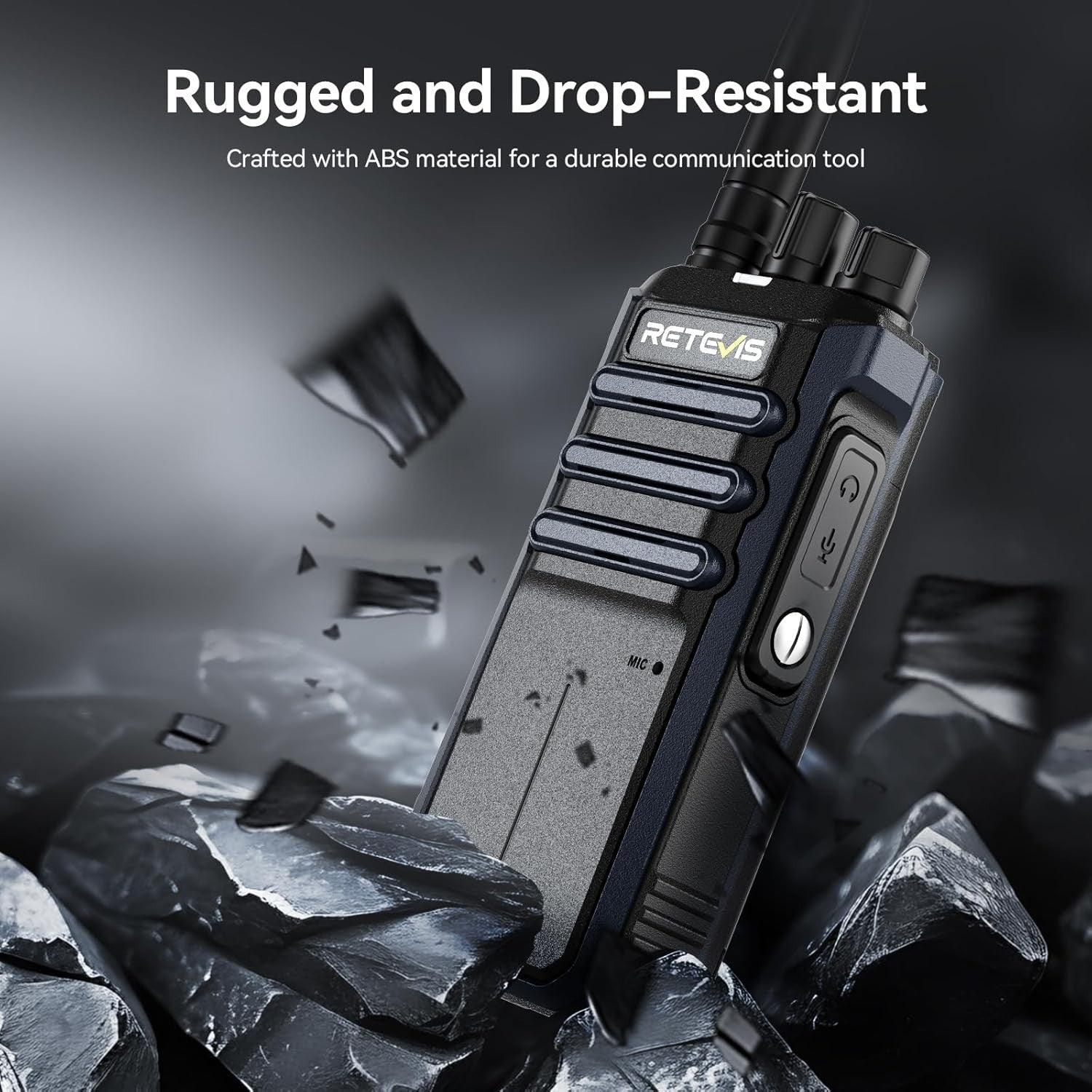 Walkie Talkies 6 Pack Long Range Group Call 2500mAh 6-Way Charger