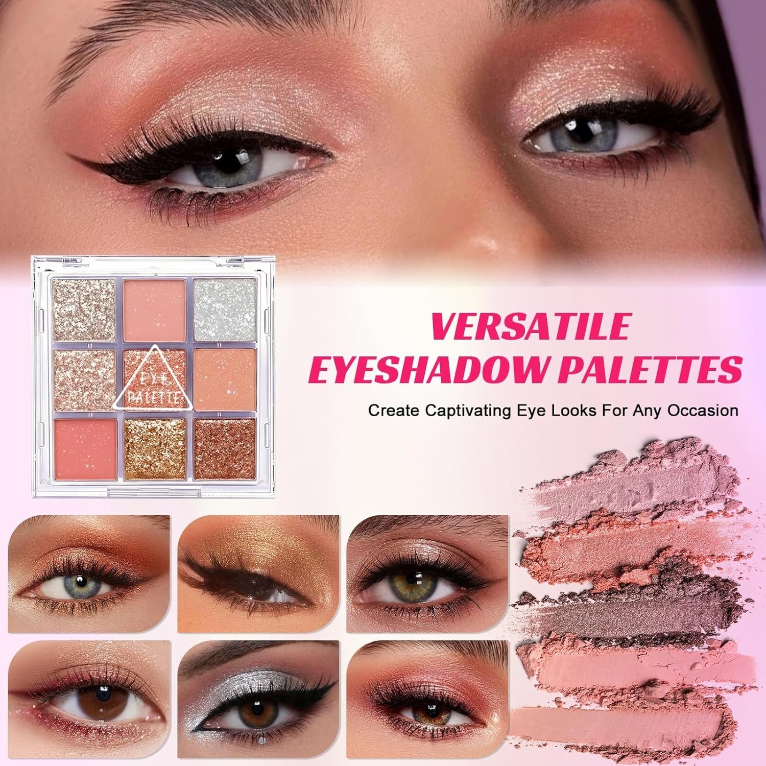 All in One Makeup Kit for Women Full Face Travel Set