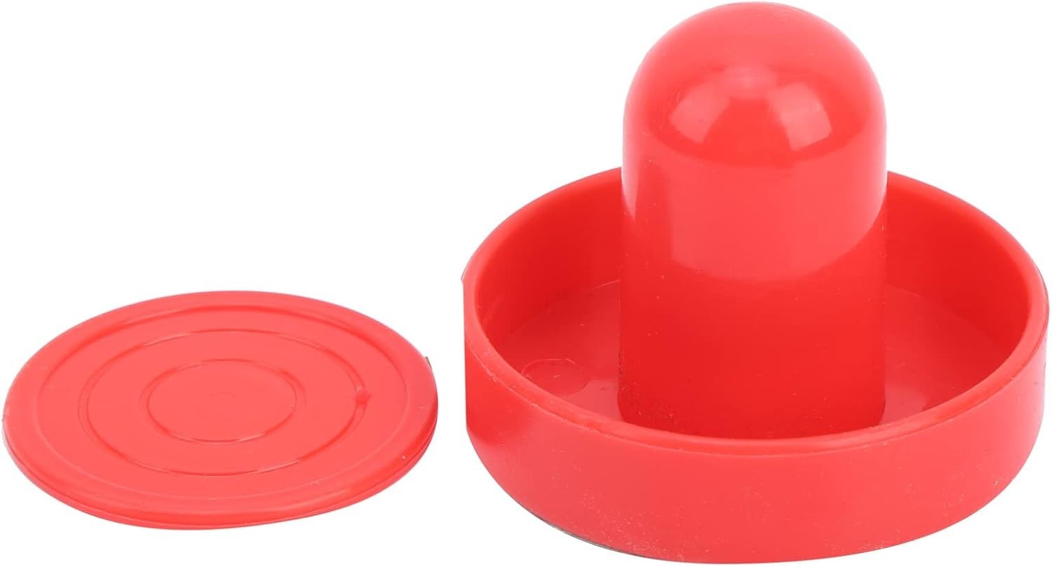 Portable Wooden Tabletop Air Hockey Game Battery Powered Family Fun