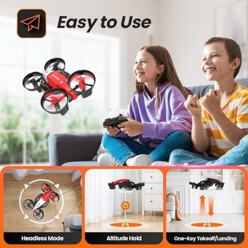 Holy Stone HS210F Mini Nano Drone RC Quadcopter LED Altitude Hold 3D Flips