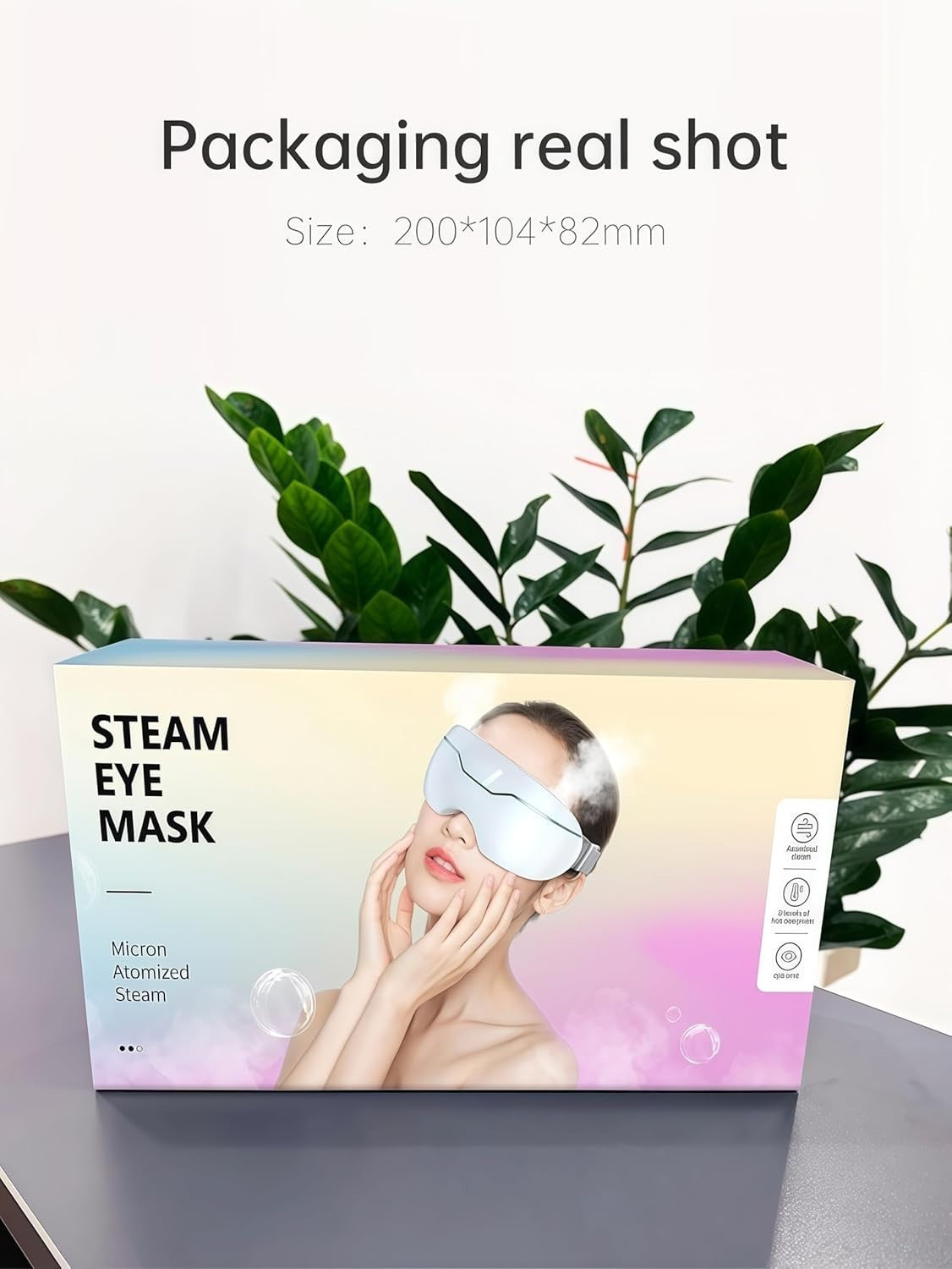 Steam Eye Mask Dry Eye Relief Hot Cold Nano Mist Heated
