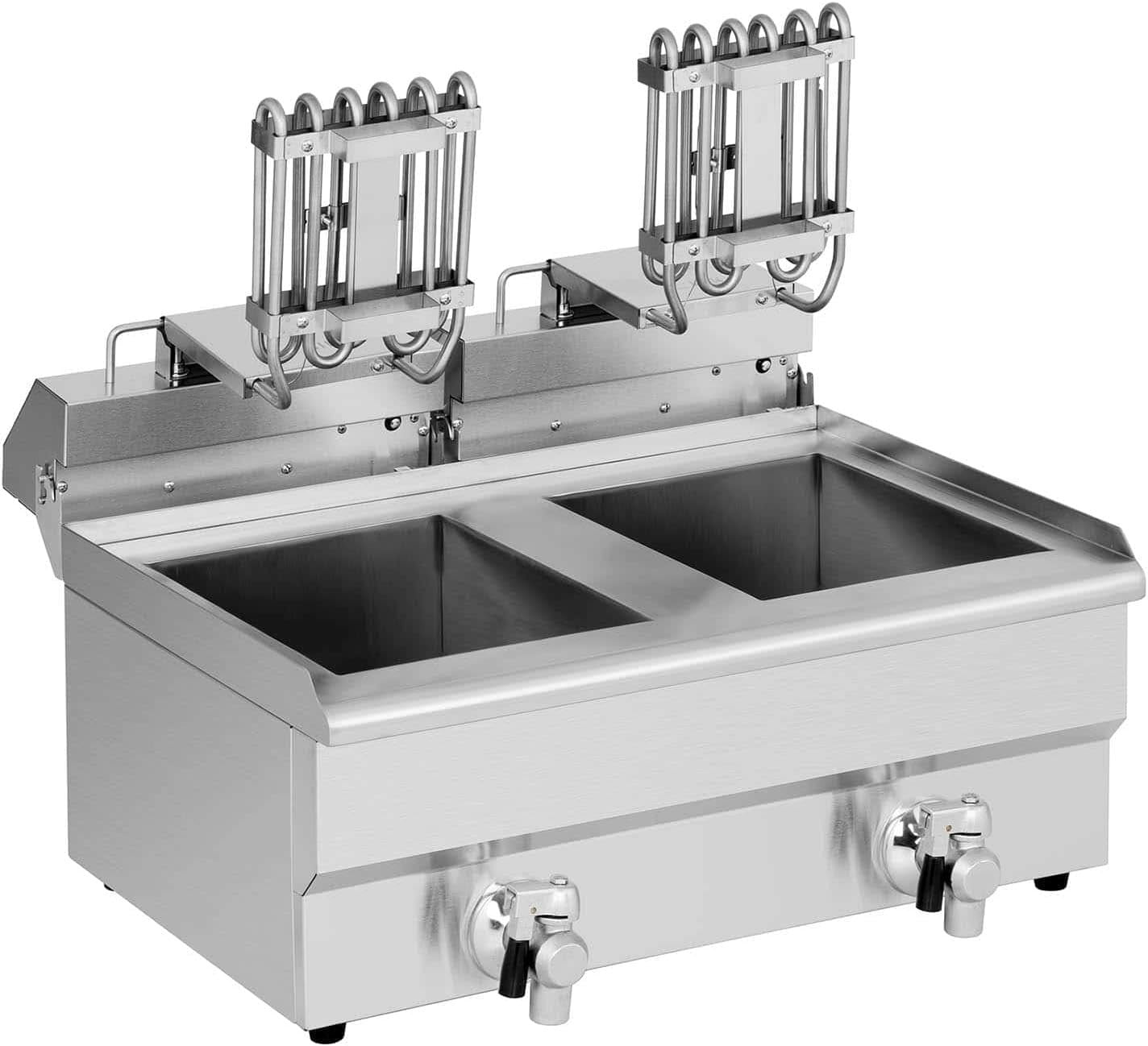 Commercial Electric Deep Fryer 2x9L Dual Tank 6000W Countertop