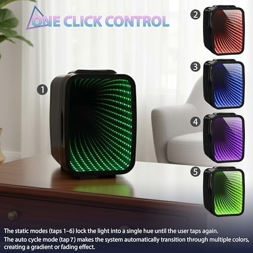 4L RGB Infinity Mini Fridge Cooler & Warmer | Compact, Quiet, Energy Efficient