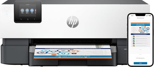 Black Wireless Duplex Inkjet Printer with Touchscreen 9110b Model
