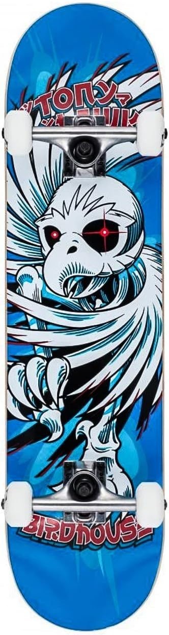 Stage 1 Hawk Spiral Complete Skateboard 31" Deck 52mm Wheels Blue
