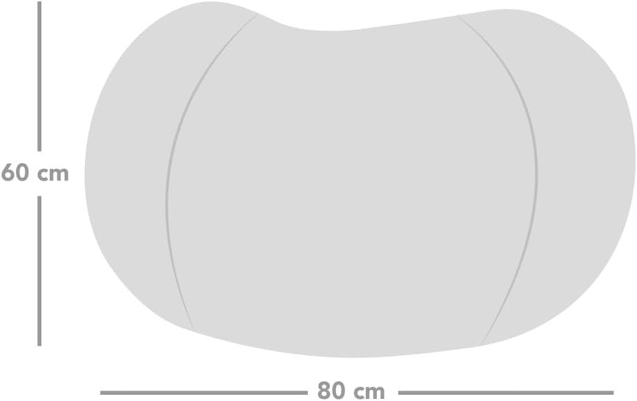 Kids Shark Bean Bag Chair Pre-Filled Washable Seat for Bedroom Playroom