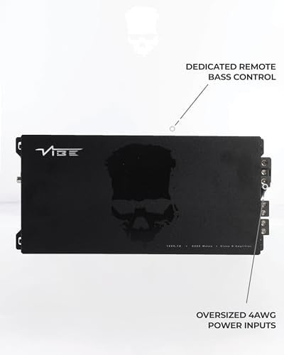 1200W RMS Monoblock Car Amplifier 2400W Max 1-Channel Bass Remote