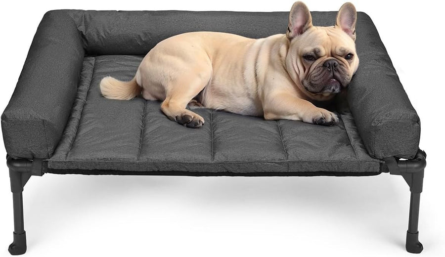 Elevated Dog Bed 81x64cm Raised Cooling Mesh Washable