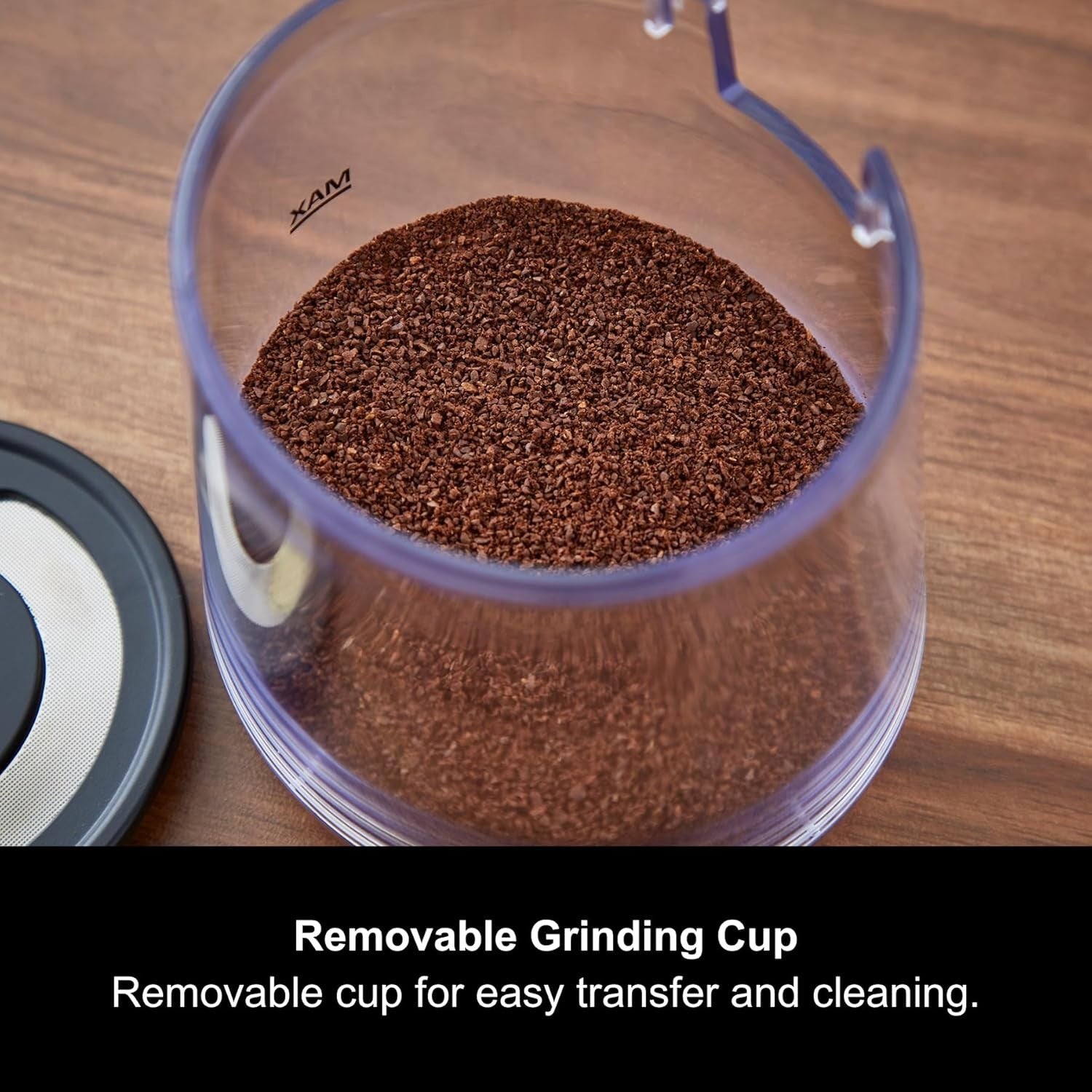 Electric Coffee Grinder 20 Settings, Burr Precision, 200g Capacity