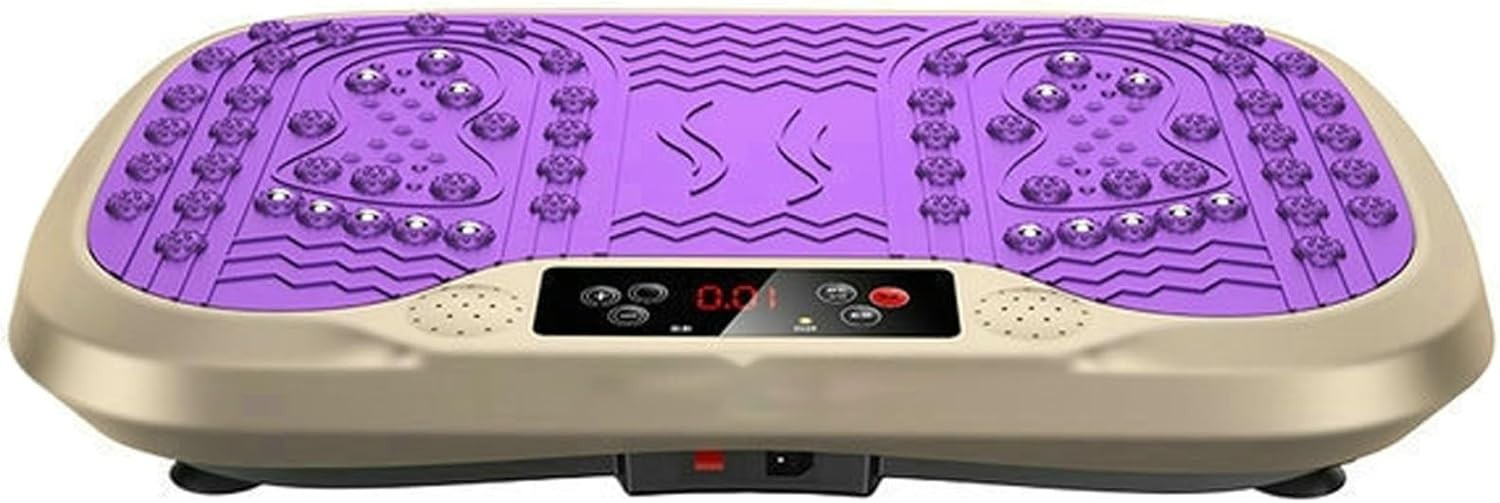 Portable Vibration Plate Fitness Platform 120 Levels 9 Modes