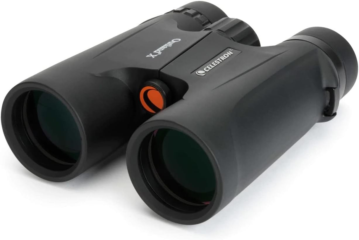 8x42 Waterproof HD Binoculars with Smartphone Adapter for Travel & Birding