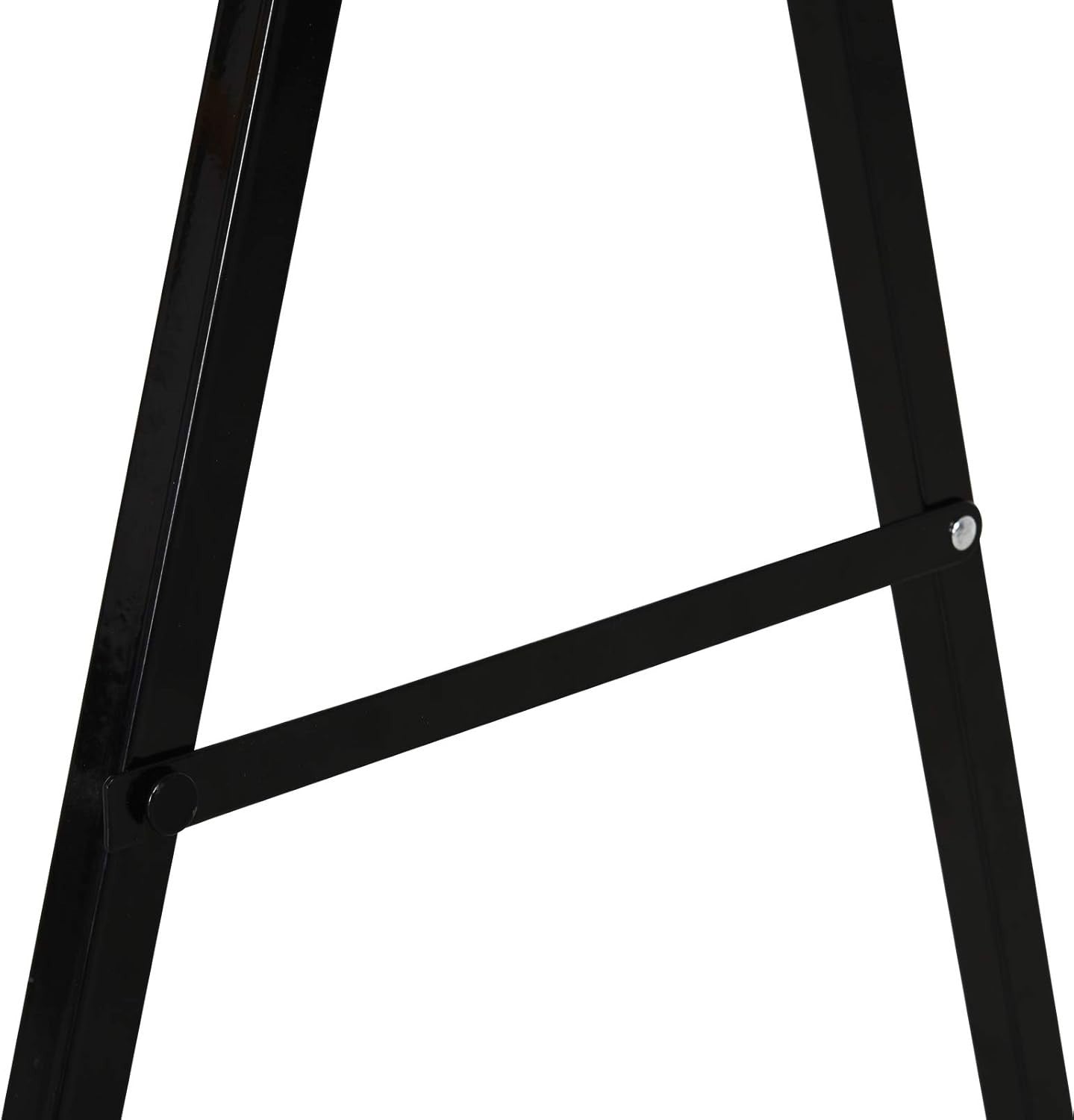 2x Folding Sawhorse Workbench Set Metal Trestles Non-Slip EVA Surface 125kg
