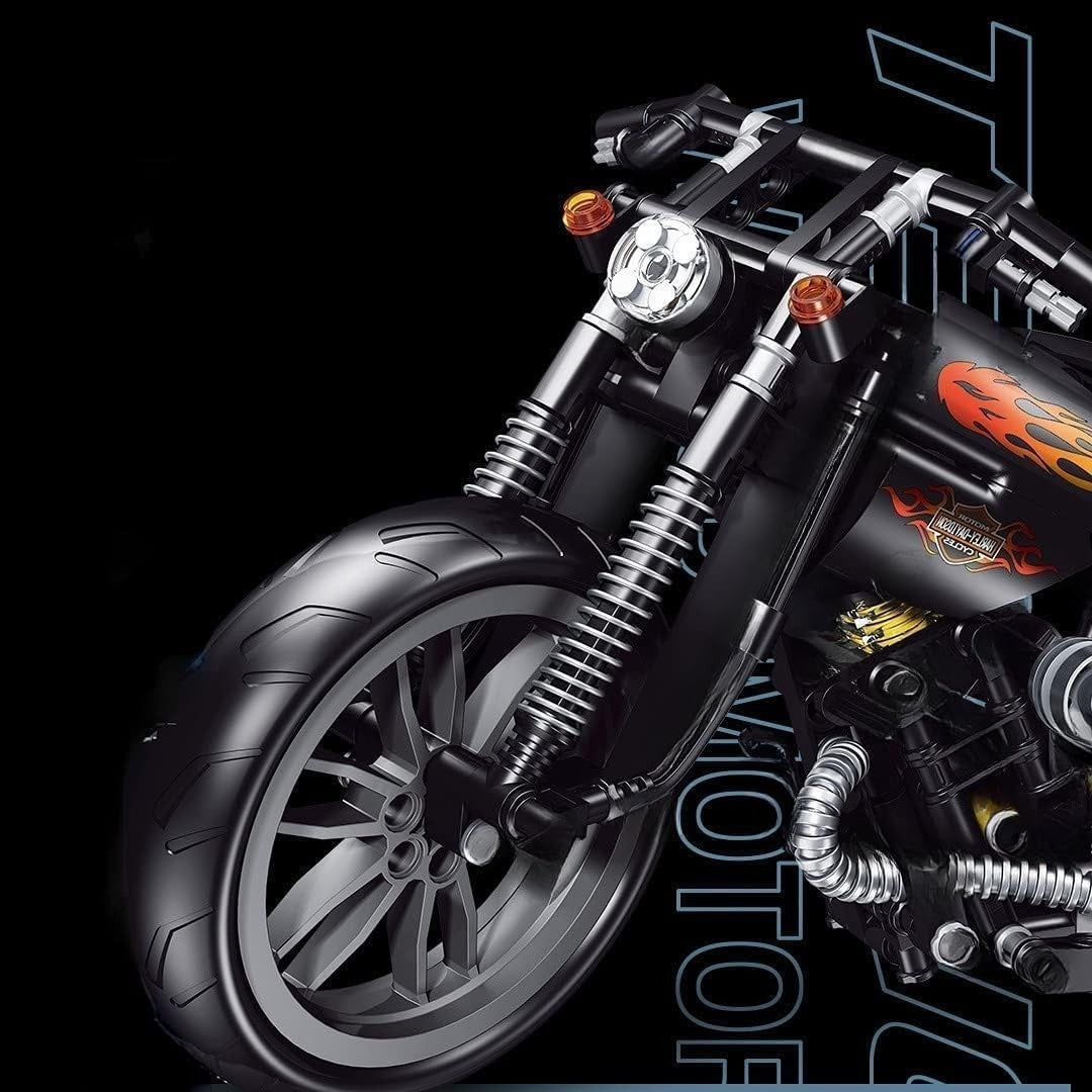 Superbike Motorcycle Model Building Kit 451 PCS | Creative Kids & Adult Toy