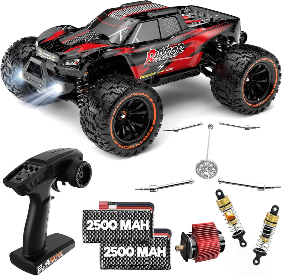 1:14 Brushless RC Car – 60KM/H 4WD Fast Off-Road Monster Truck for Adults