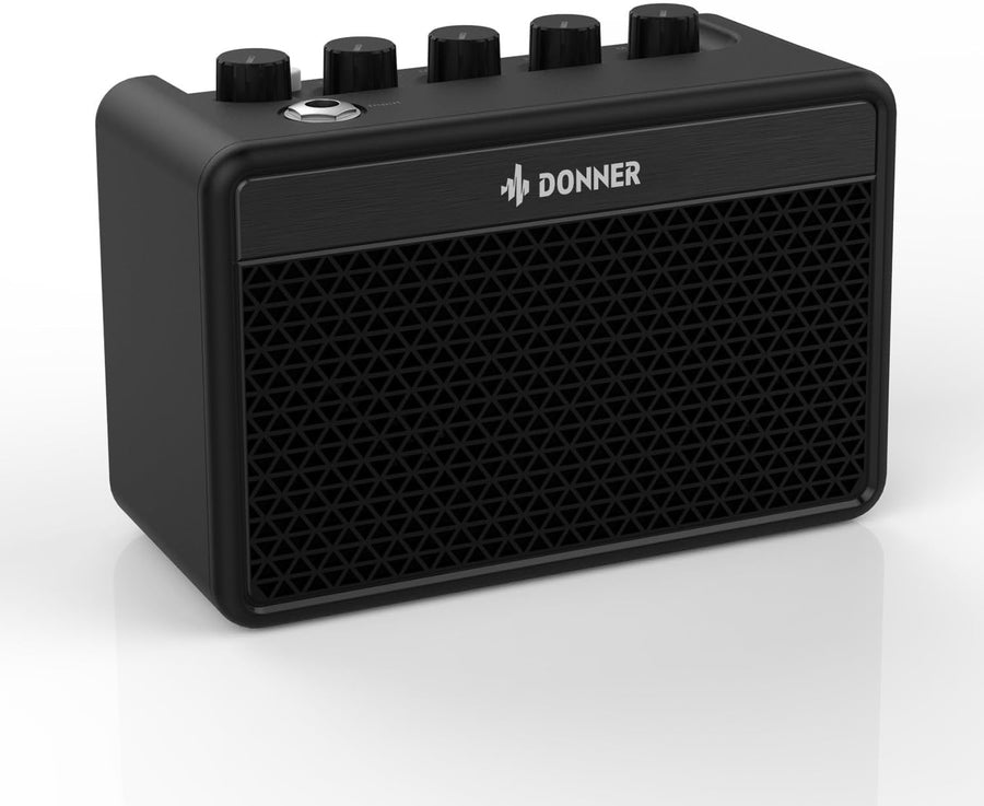 5W Mini Electric Guitar Amp Portable Retro British Tone Battery