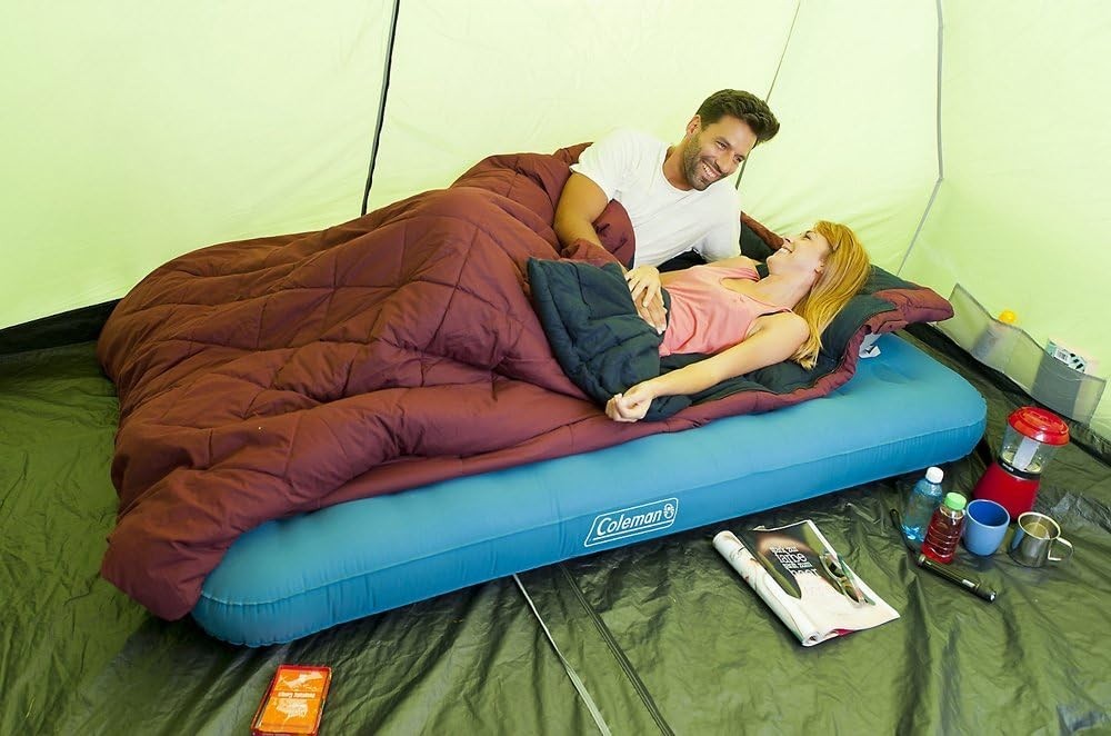 Inflatable Air Mattress Double Bed | Camping, Guest, Travel Comfort