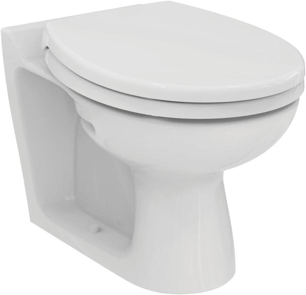 Contour 21 Toilet Seat & Cover White 305mm High Bowls Bottom Fix Hinges