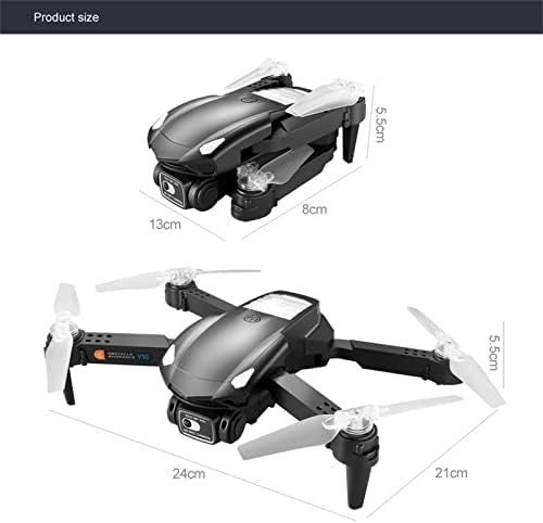 VECHII Foldable Drone with Camera 3D Flip Altitude Hold Gesture Selfie Black