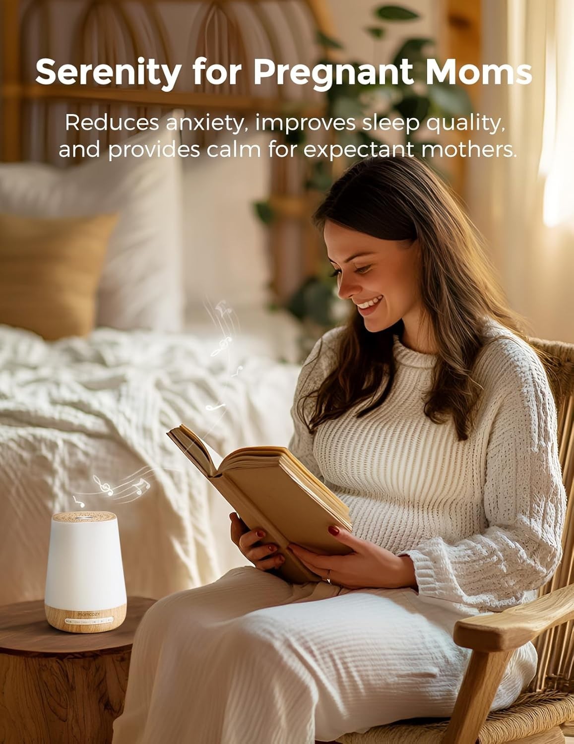 Baby White Noise Machine for Sleep | 34 Soothing Sounds, Night Light & App