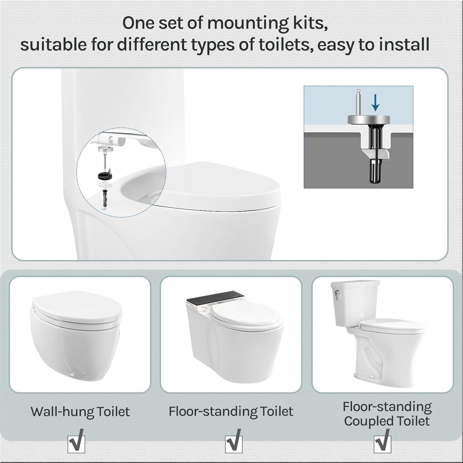 Toilet Seat Quick Release O-Shape Duroplast Starfish 45x37cm