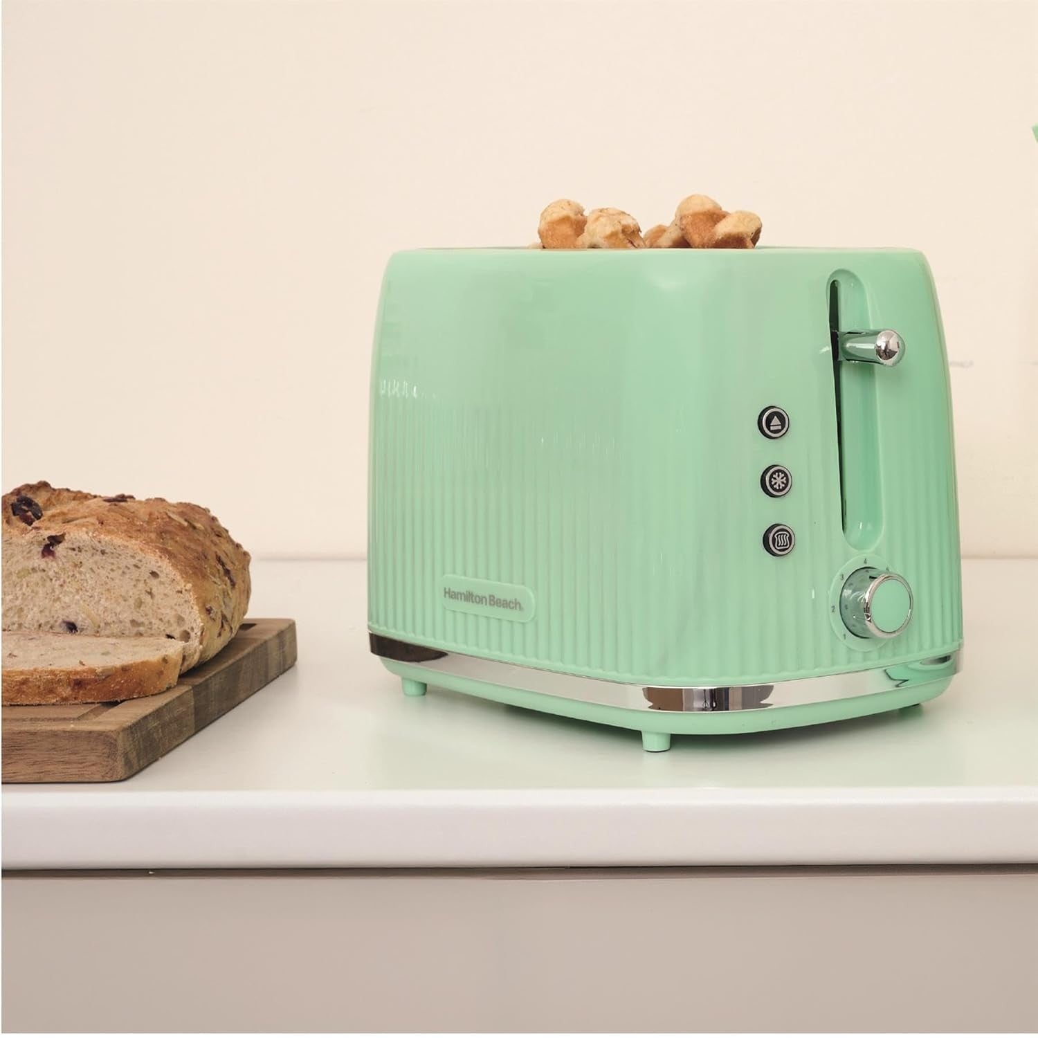 20L Microwave Kettle & 2 Slice Toaster Set Mint 800W