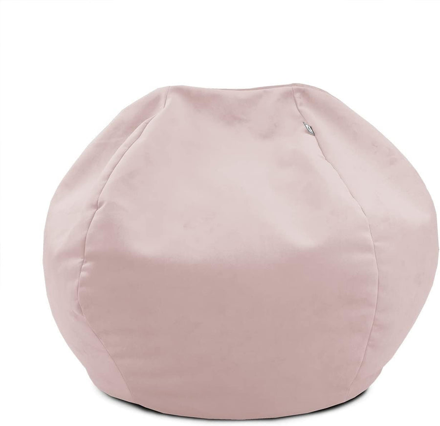 Kids Plush Velvet Bean Bag Chair Soft Machine Washable Luxury Playroom Seat