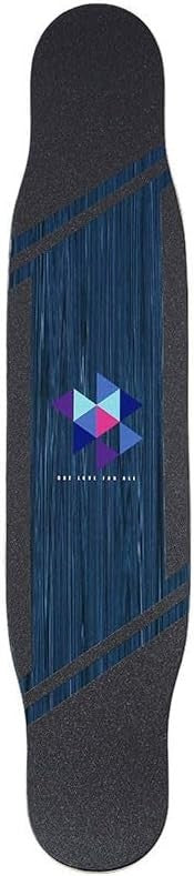 44" Lavender Longboard Skateboard Tapete Deck 7-Ply Canadian Maple