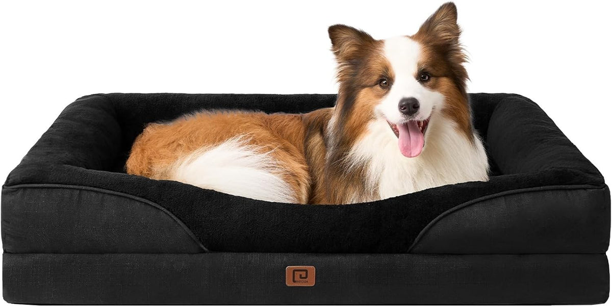 XL Waterproof Orthopedic Dog Sofa Bed Memory Foam 104x68x19cm