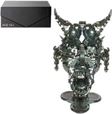 3D Metal Hannya Mask Puzzle 950PCS Steampunk DIY Wall Art Decor