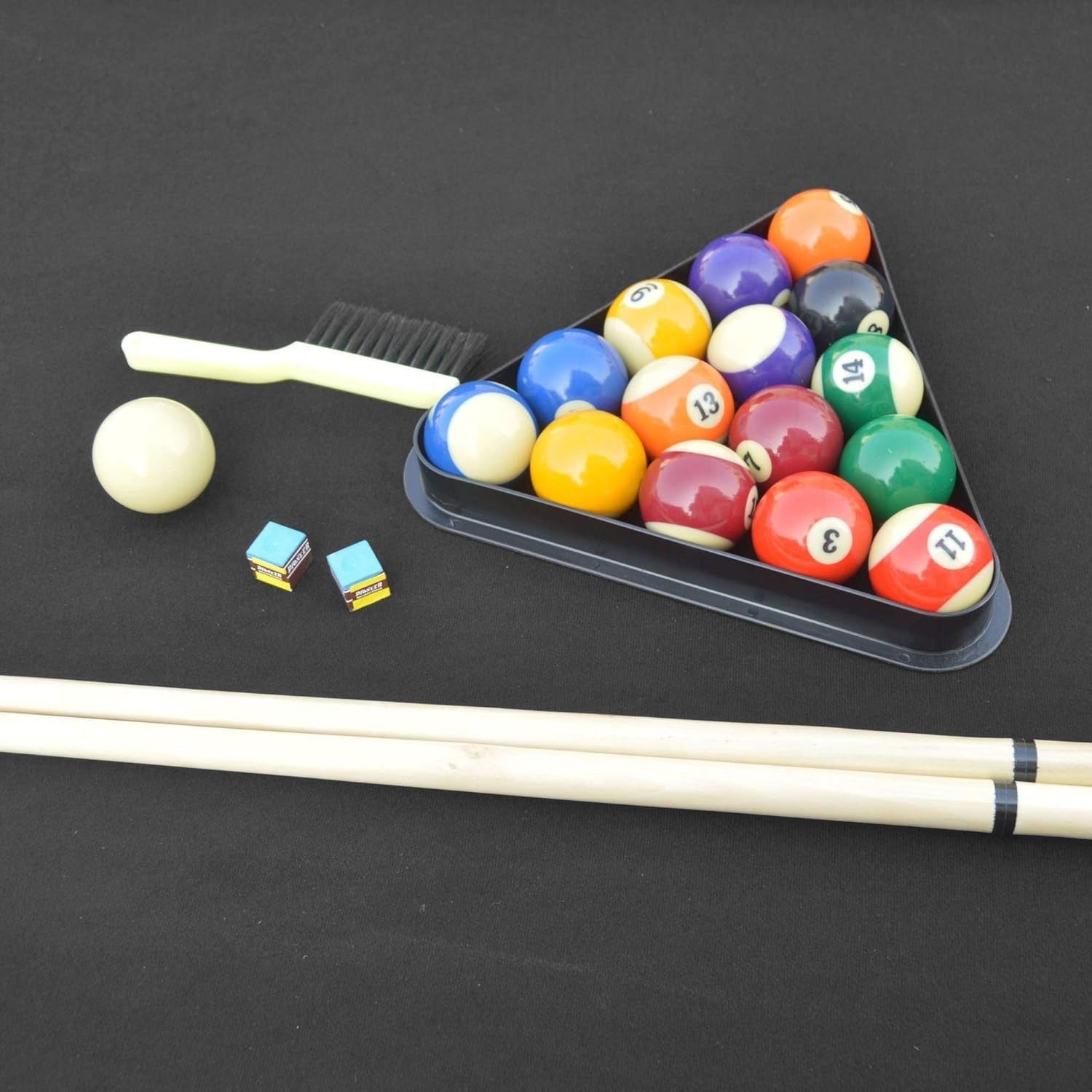 7FT Full Size Pool Table Heavy Duty Home Billiards Set w Accessories