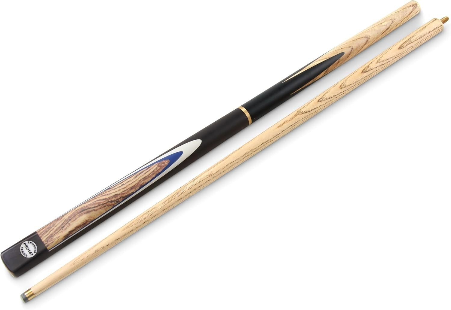 48” Junior Kids Pool Snooker Cue 3-Piece Adjustable 10mm Tip 14-16oz