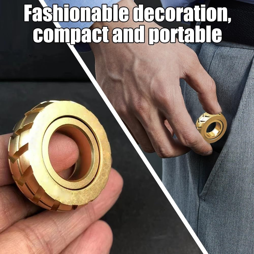 Magnetic Fidget Ring Slider EDC Stress Relief Spin Toy