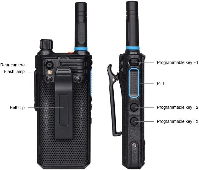 Network Walkie Talkie GPS Android PTT LTE 4G Waterproof Radio Phone