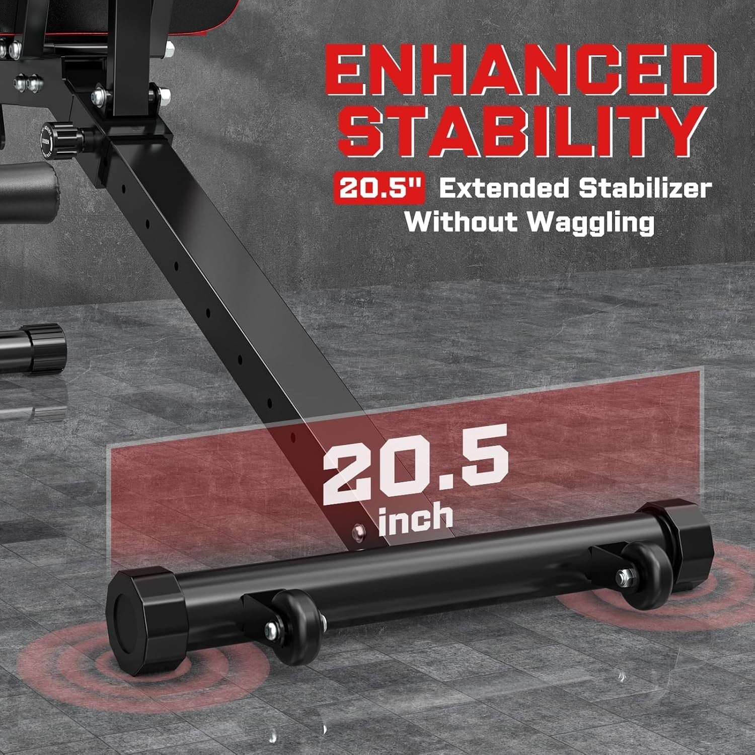 All-In-One Adjustable Workout Bench 800lb Incline Decline Home Gym