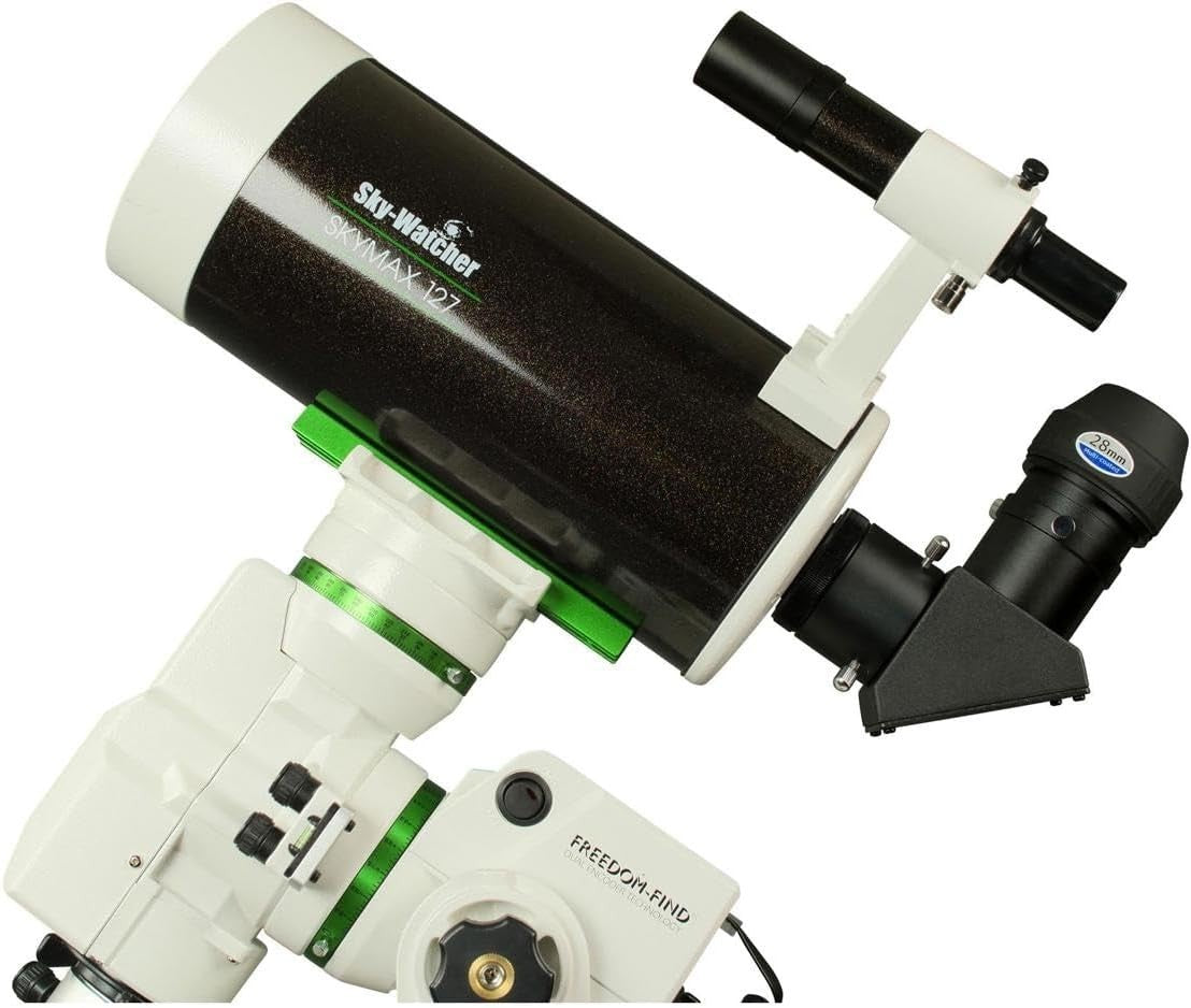 Skymax 127mm Maksutov-Cassegrain Telescope Black Fiber Optic Kit