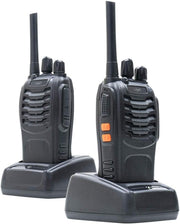 PMR446 Walkie Talkies 10 Pack Long Range 2 Way Radio w Headsets