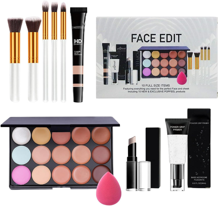 All In One Makeup Kit 15 Color Concealer Palette Gift Set