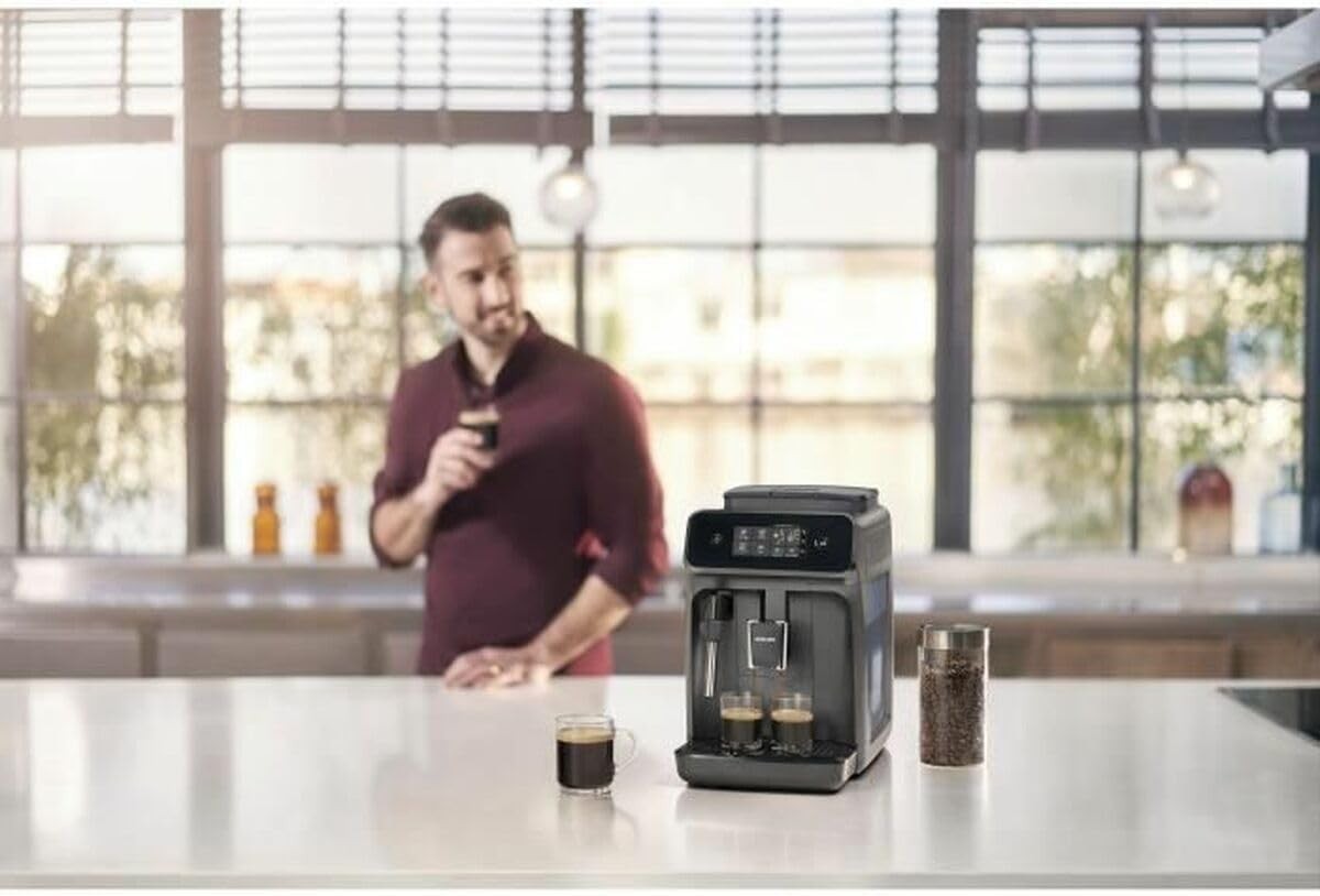 Bean-to-Cup Coffee Machine | Touch Screen | Built-In Grinder | 12 Grind Levels