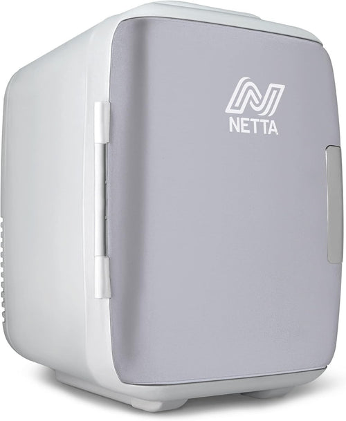 5L Mini Fridge Portable AC/DC Cooler Warmer Car Bedroom Skincare white
